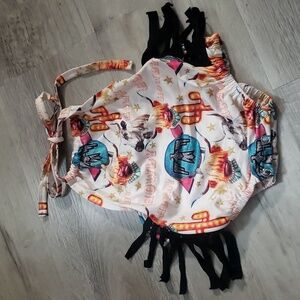 Fringe romper cattle cactus 6 To 12 Months Nwot